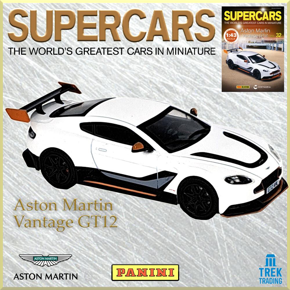 Supercars Collection 32 - Aston Martin Vantage GT12 2015 with Magazine