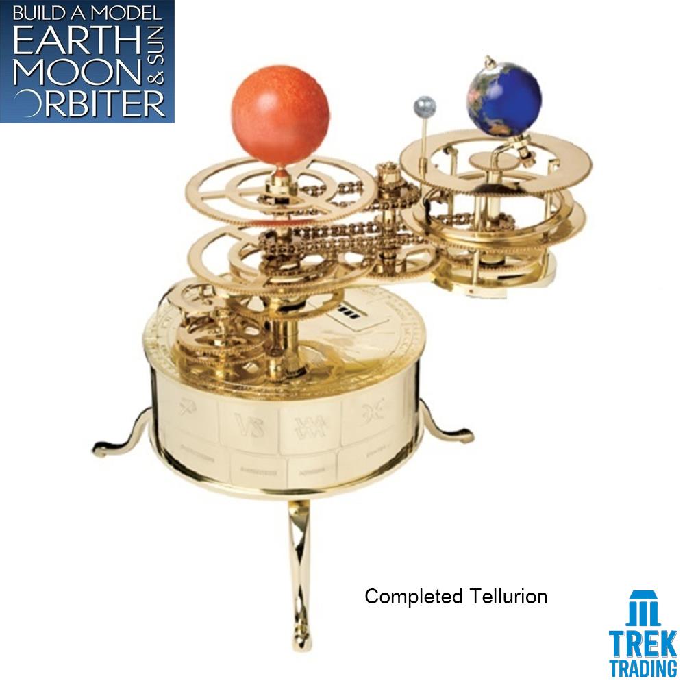 Build A Model Earth Moon and Sun Orbiter Tellurion Parts - Set 98 - Long Chain