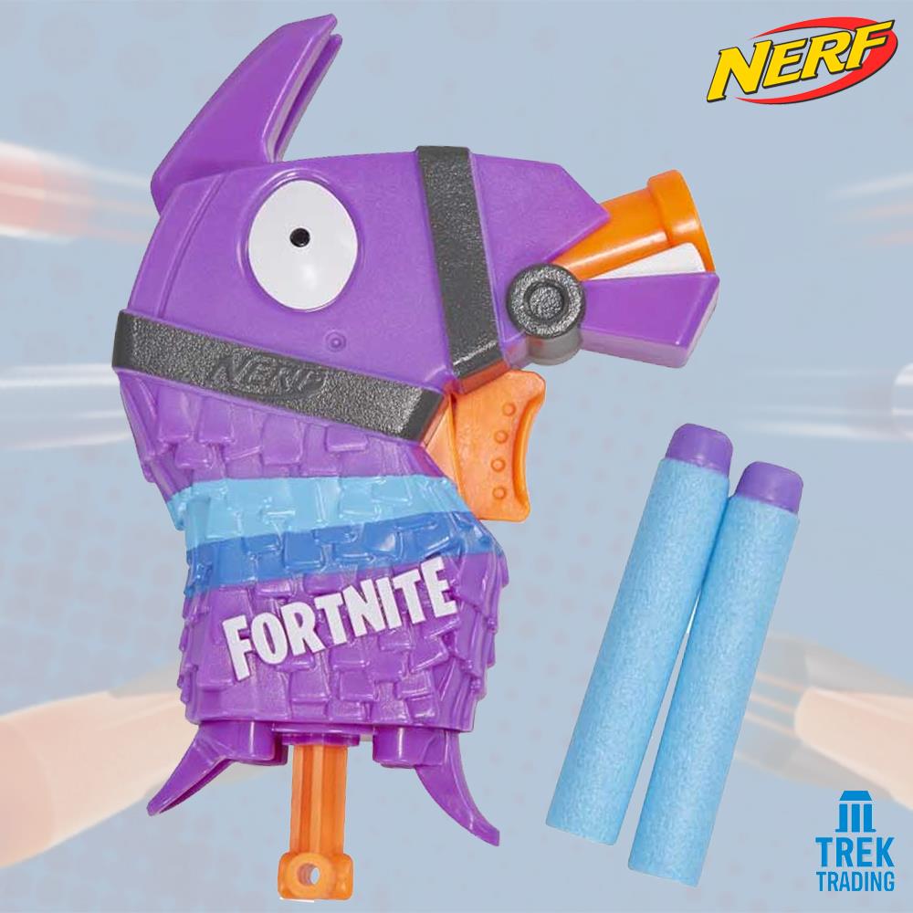 Nerf Fortnite Micro Llama MicroShot with 2 Darts