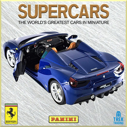 Supercars Collection 702 - Special Edition 1:24 scale Ferrari 488 Spider - 1950