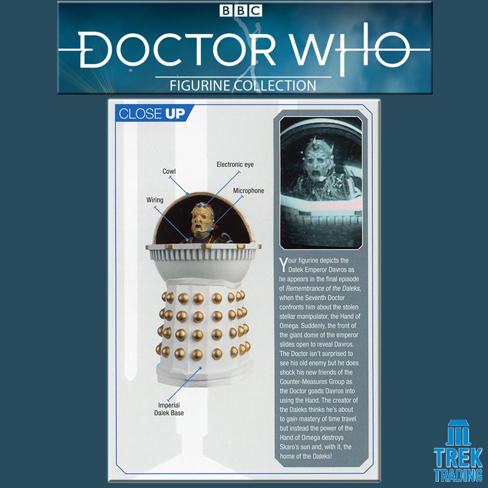 Doctor Who Figurine Collection - Dalek Emperor Davros - Part 50 Magazine Only