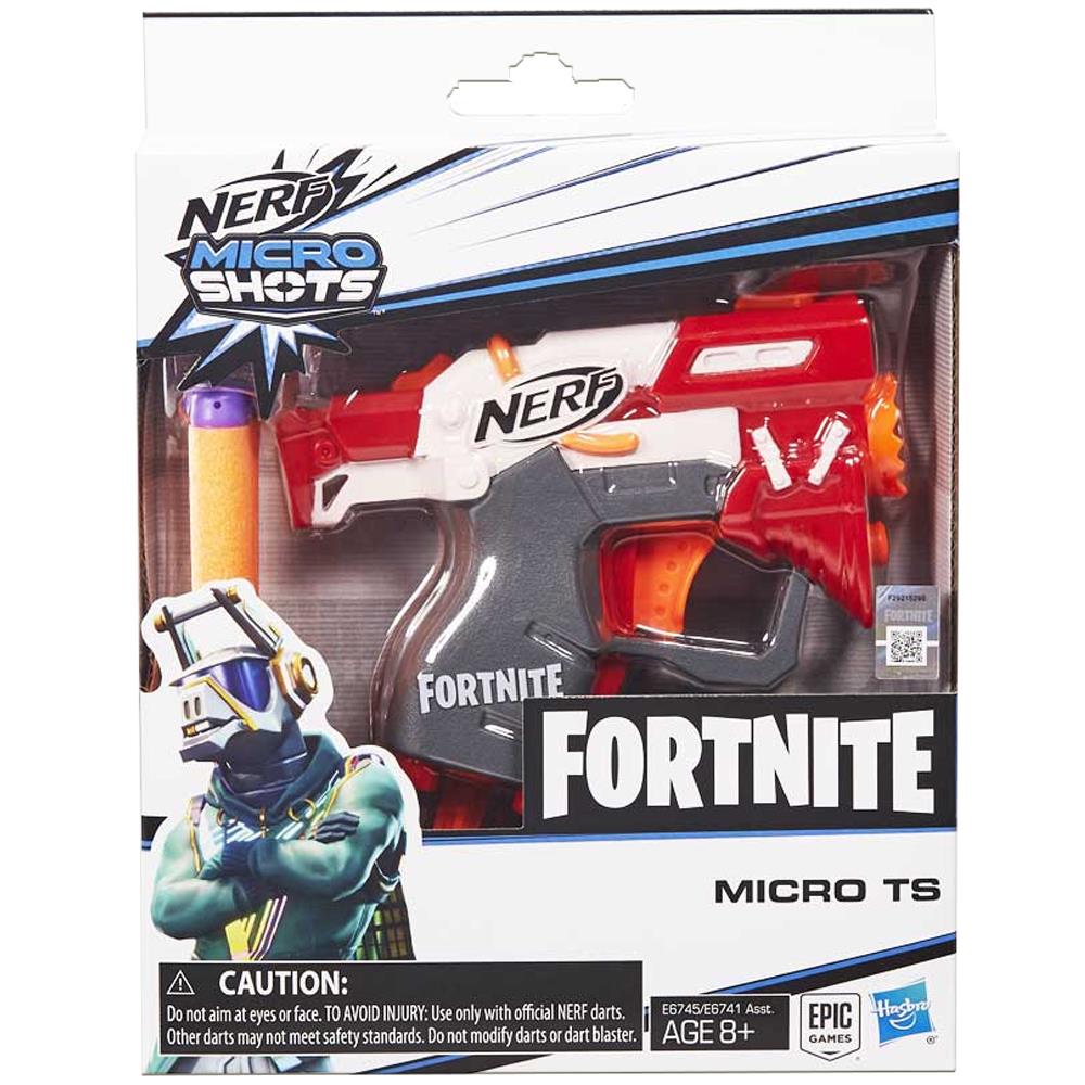 Nerf Fortnite Micro TS MicroShot with 2 Darts