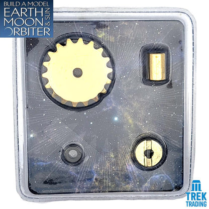 Build A Model Earth Moon and Sun Orbiter Tellurion Parts - Set 68 - 18 Tooth Sprocket and Spacer Set