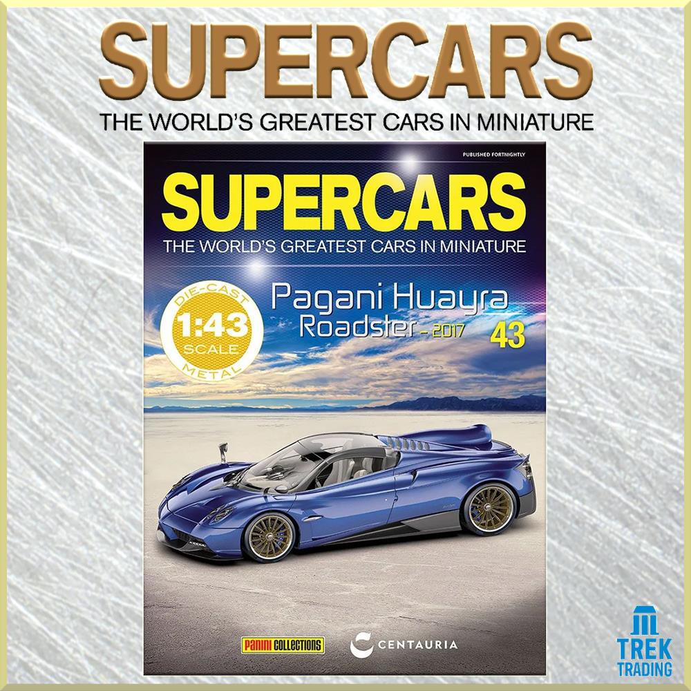 Supercars Collection 43 - Pagani Huayra Roadster 2017 with Magazine