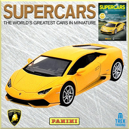 Supercars Collection 11 - Lamborghini Huracán LP610-4 Coupé 2014 with Magazine