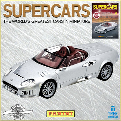 Supercars Collection 35 - Spyker C8 Double 12S Spyder with Magazine