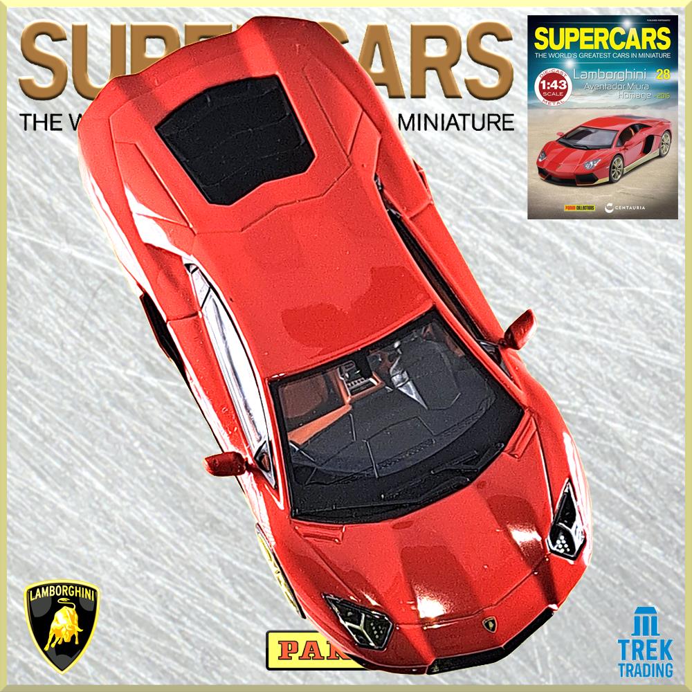 Supercars Collection 28 - Lamborghini Aventador Miura Homage 2016 with Magazine