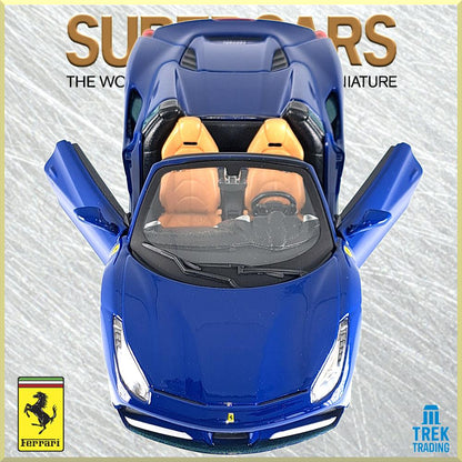Supercars Collection Bundle - Supercars Book, 1:24 Ferrari 444 Spider & F12 Berlinetta