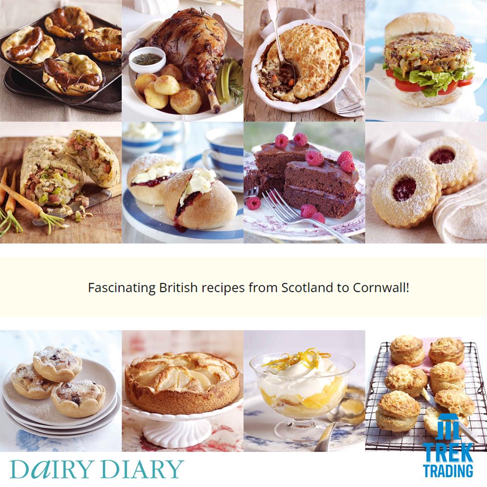 Around Britain Dairy Cookbook from Dairy Diary
