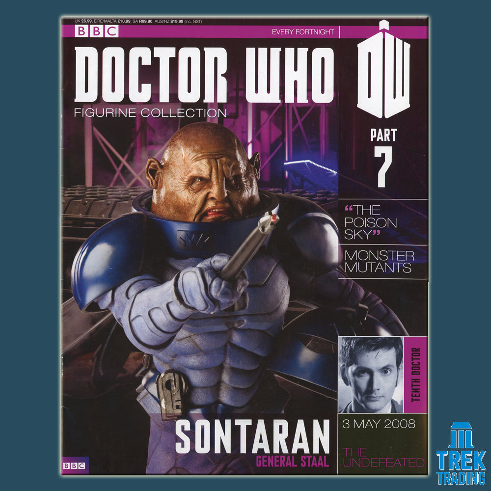 Doctor Who Figurine Collection - Sontaran General Staal - Part 7 with Magazine