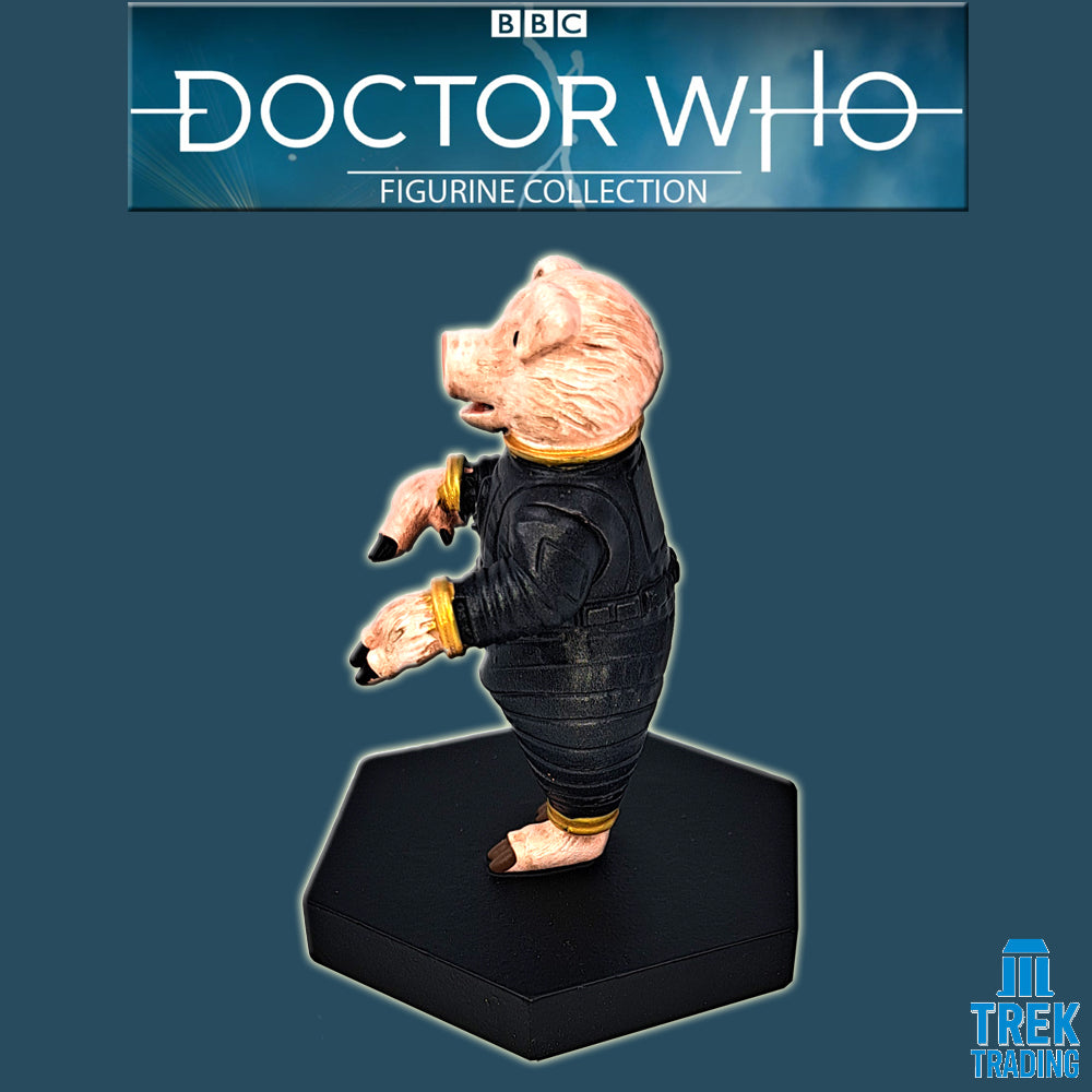 Doctor Who Figurine Collection - The Slitheen Strategem Pig Pilot - Part 107 with Magazine