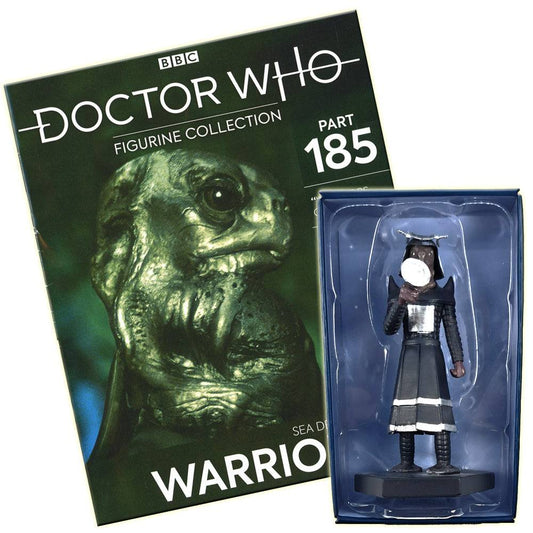 Doctor Who Figurine Collection - Sea Devil Silurian Warrior - Part 185 with Magazine