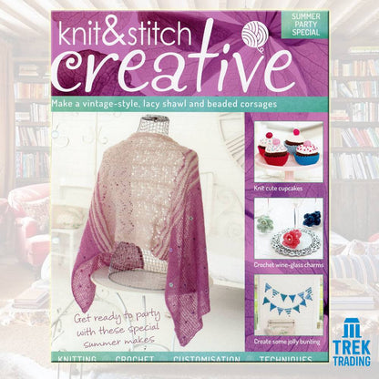 Knit & Stitch Creative - SP004 Summer Party Special Vintage Lacy Shawl