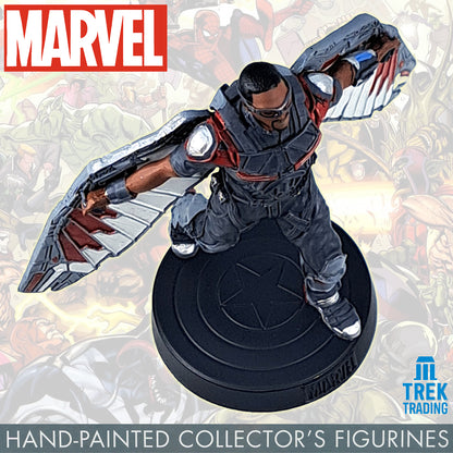 Marvel Movie Collection Figurines - 12cm The Falcon 44 with Magazine