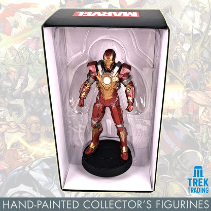 Marvel Movie Collection Figurines - 14cm Iron Man 3  Mark 17 02 with 8-Page Magazine